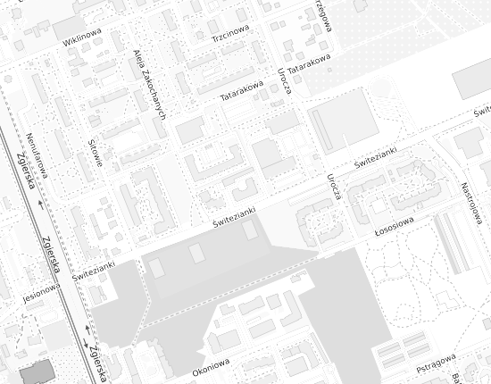 Mapa z adresem organizacji