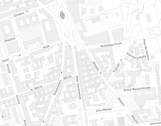 Mapa z adresem organizacji