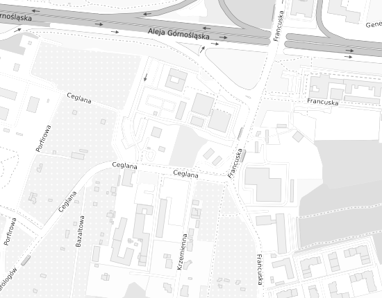 Mapa z adresem organizacji