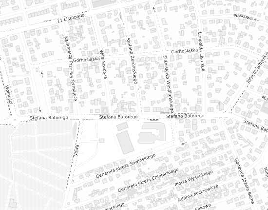 Mapa z adresem organizacji