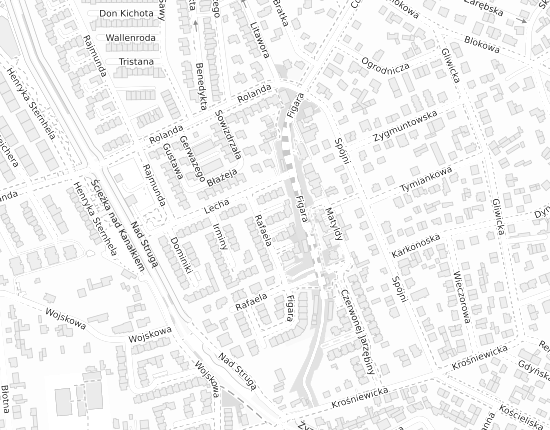 Mapa z adresem organizacji