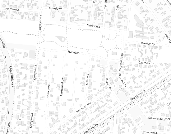 Mapa z adresem organizacji