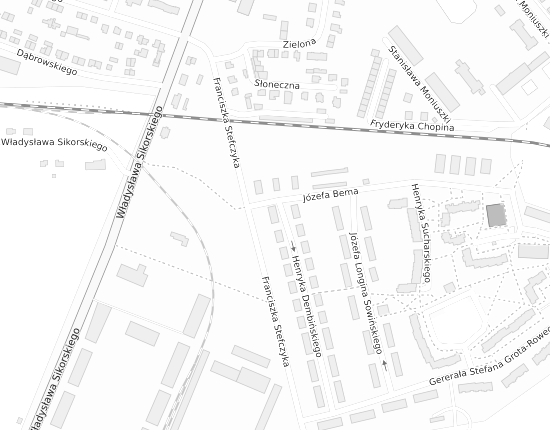 Mapa z adresem organizacji