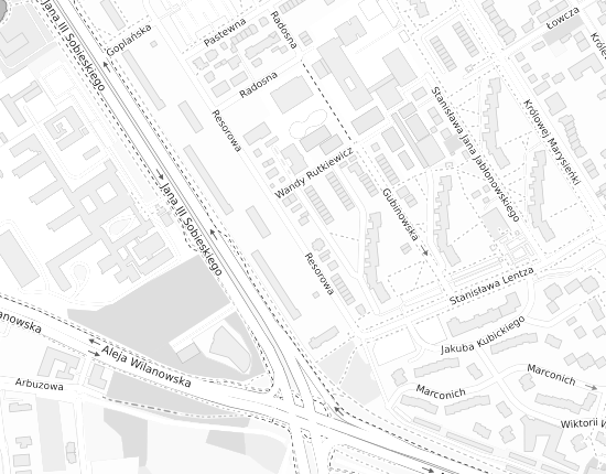 Mapa z adresem organizacji
