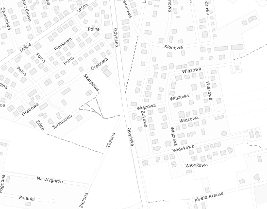 Mapa z adresem organizacji