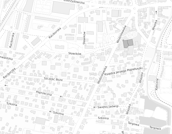 Mapa z adresem organizacji