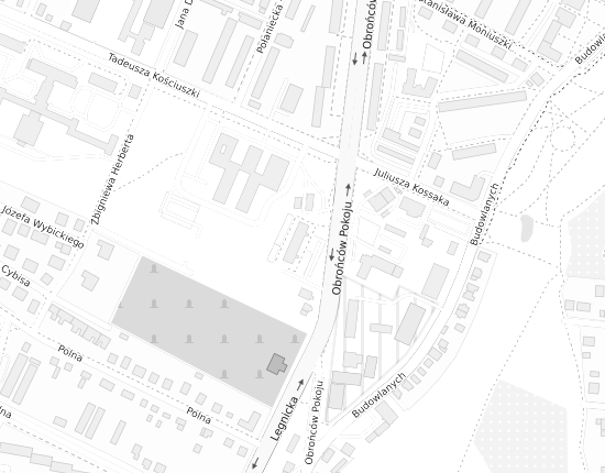 Mapa z adresem organizacji