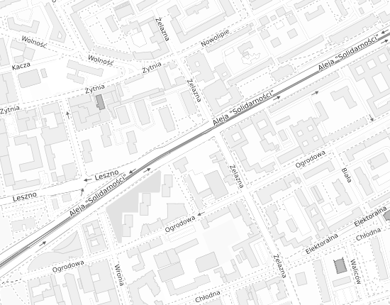 Mapa z adresem organizacji