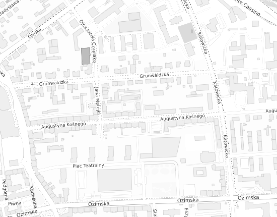 Mapa z adresem organizacji