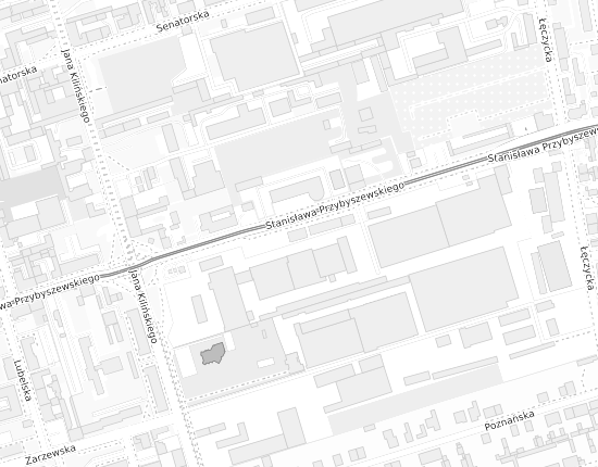 Mapa z adresem organizacji