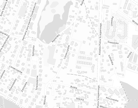 Mapa z adresem organizacji