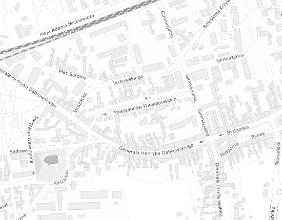 Mapa z adresem organizacji