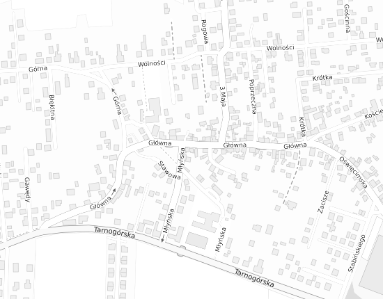 Mapa z adresem organizacji