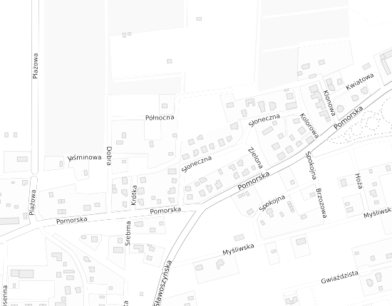 Mapa z adresem organizacji
