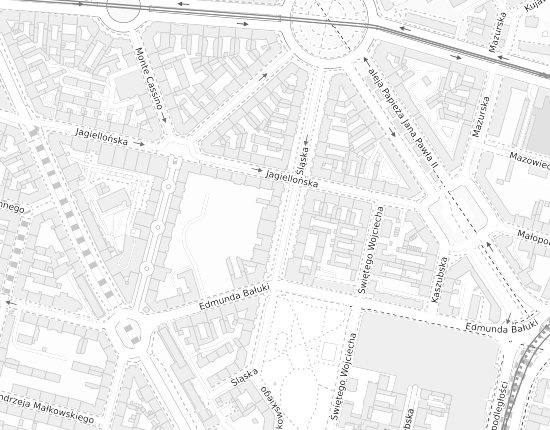 Mapa z adresem organizacji