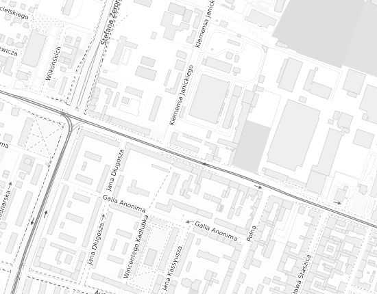 Mapa z adresem organizacji