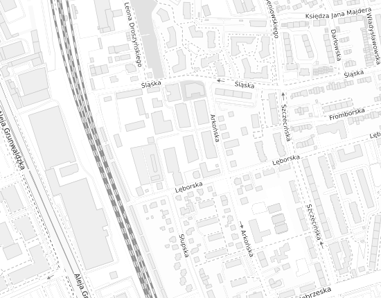 Mapa z adresem organizacji