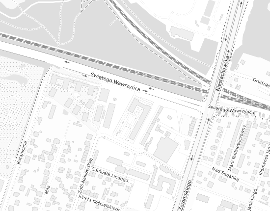 Mapa z adresem organizacji