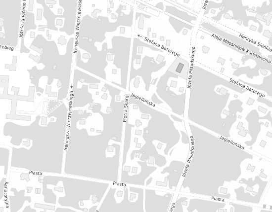 Mapa z adresem organizacji