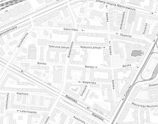 Mapa z adresem organizacji
