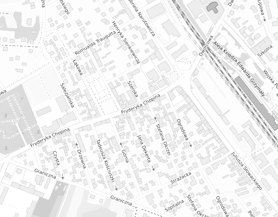 Mapa z adresem organizacji