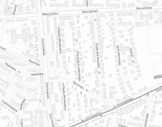 Mapa z adresem organizacji