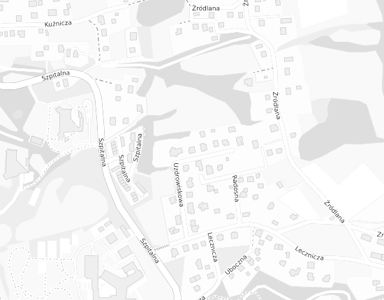 Mapa z adresem organizacji