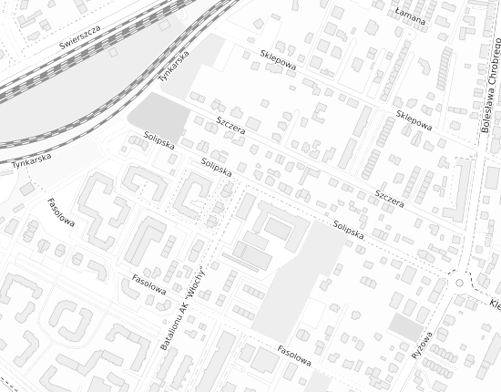 Mapa z adresem organizacji