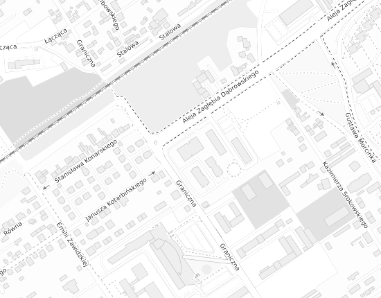 Mapa z adresem organizacji