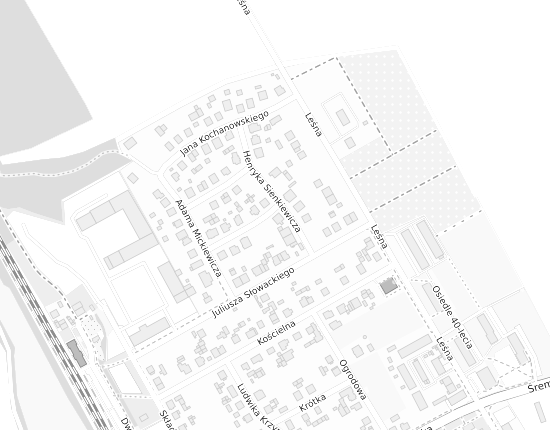 Mapa z adresem organizacji