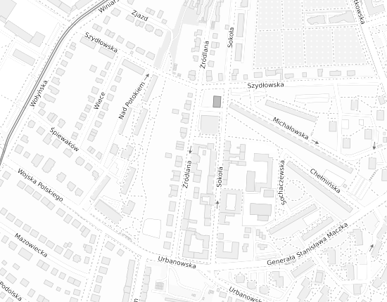 Mapa z adresem organizacji