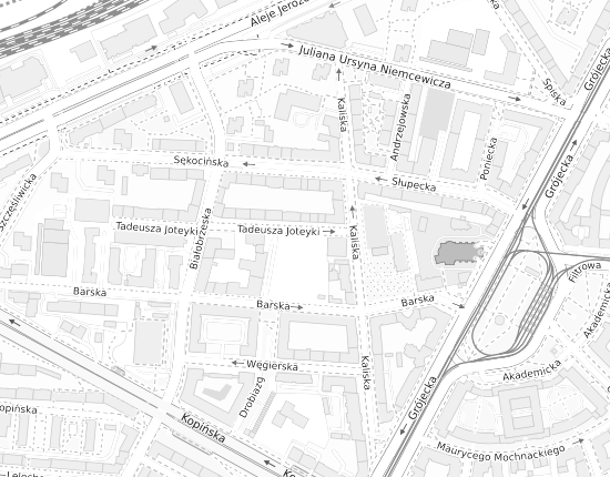 Mapa z adresem organizacji