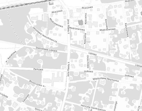 Mapa z adresem organizacji