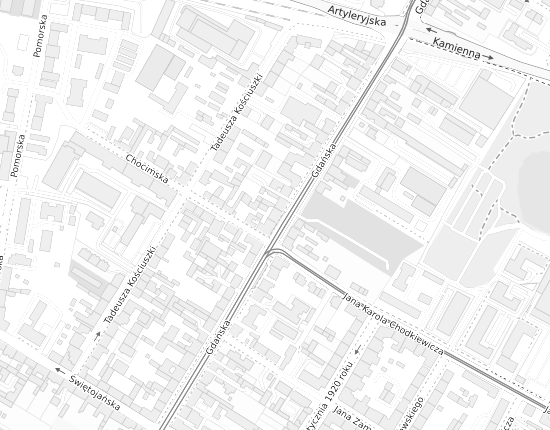 Mapa z adresem organizacji