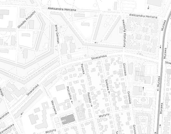 Mapa z adresem organizacji