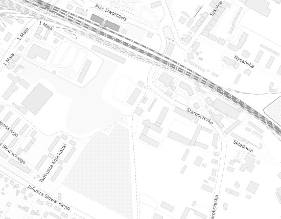 Mapa z adresem organizacji