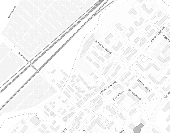 Mapa z adresem organizacji
