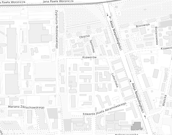 Mapa z adresem organizacji