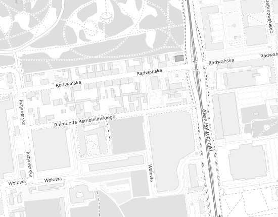 Mapa z adresem organizacji