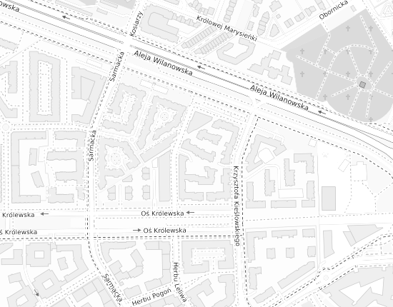 Mapa z adresem organizacji
