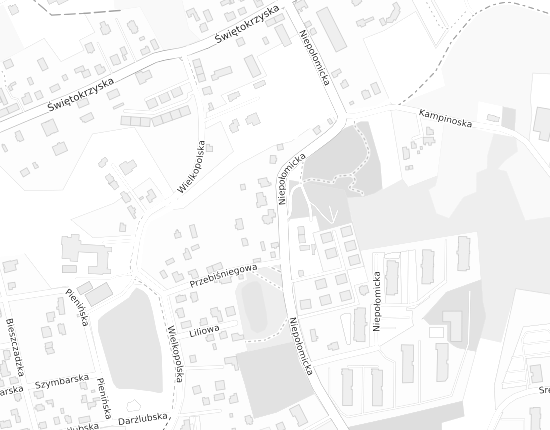 Mapa z adresem organizacji