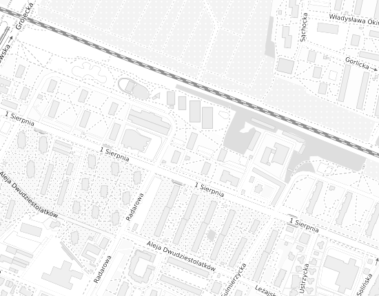 Mapa z adresem organizacji