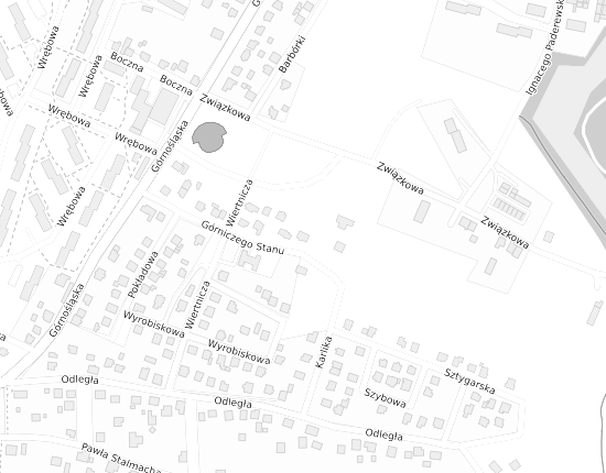 Mapa z adresem organizacji