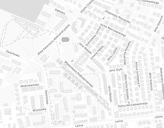 Mapa z adresem organizacji