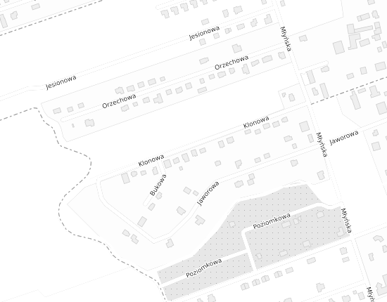 Mapa z adresem organizacji