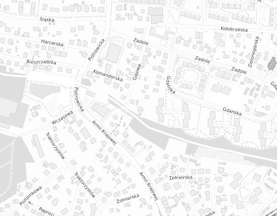 Mapa z adresem organizacji