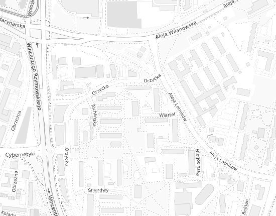 Mapa z adresem organizacji