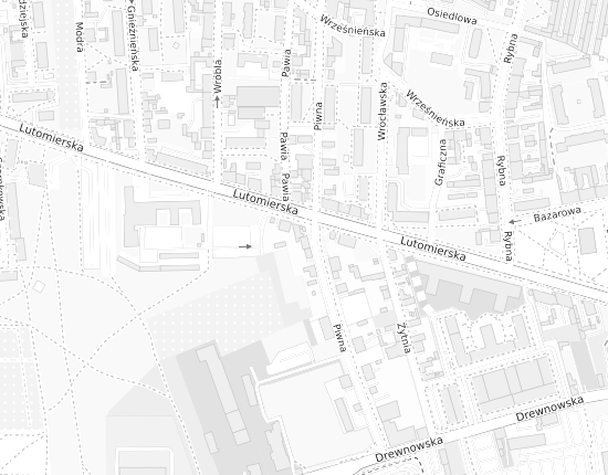 Mapa z adresem organizacji