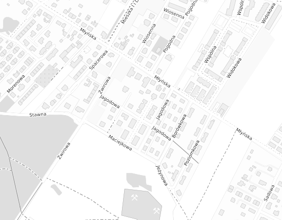 Mapa z adresem organizacji