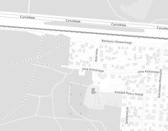 Mapa z adresem organizacji